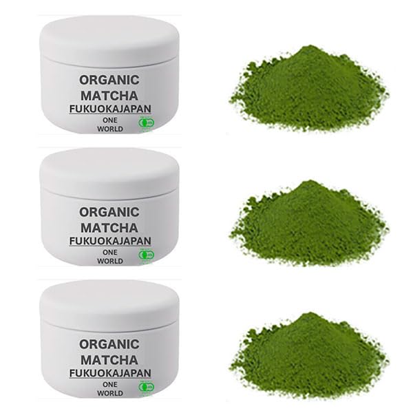 Japanese Organic Matcha Green Tea Powder 20g 3 Rare and valuable Yamecha