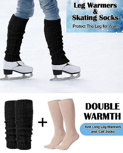 Image of Chuarry 6 Pairs Skating Leg Warmer
