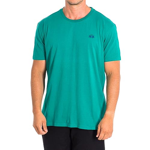 T-shirt La Martina vert : trouvez le confort absolu en coton doux