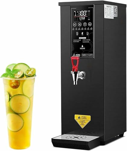 FKINGLRK Caldera Comercial para Agua Caliente instantánea con Pantalla LCD y Temperatura Ajustable de 40 a 100 °C. Caudal de Agua: 60 l/h.