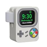 carotoe Supporto per caricabatterie per orologio, in silicone, supporto di ricarica per console retrò, supporto di ricarica per comodino, stazione di visualizzazione e ricarica per orologi