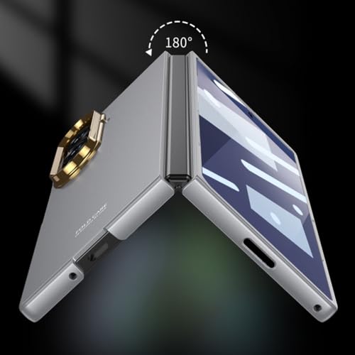 Coque Samsung Galaxy Z Fold 7 antichoc avec protection écran PC gris - 4
