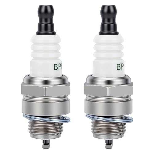 BPMR8Y Spark Plug for NGK BPMR8Y BPM8Y Champion RCJ8Y Echo SRM225 PAS225 CS310 Shindaiwa 15901019830 A425000000 String Trimmer Chainsaw 2 pack