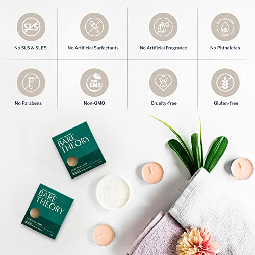 Bare Theory Moisturizing Bar Soap, Made With Cold Process For Optimal Goodness, Enriched With Nourishing Shea Butter, Olive Oil & Coconut Oil,Rejuvenating Soap For All Skin Types Eucalyptus & Mint #TOP3