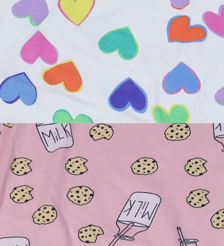 Image of Hestia | H.NSG.N.1 | Kids Girls Nightwear | Sleepwear | Cotton |Trouser Full Sleeves Tshirt | Elastic Waist |Night Dress with Pyjama Tshirts for Girls|All Over Horse Printed |Blue Color 4-6Yrs |Set 1