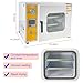 Xcwdtdr 0.9Cubic Feet Vacuum Drying Oven- 12x12x11 Inch Chamber, Temperature Control, RT+10℃-250℃，Vacuum Oven Large Capacity Vacuum Drying Oven for Laboratory And Industrial