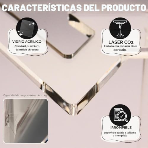 Miniatura 7 de Board Addicted Soporte De Pared Para Longboard, Monopatín, Pennyboard, Snowboard, Wakeboard, Kiteboard, Board Addicted Wandhalterung Für Longboards, Snowboards, Wakeboards Uvm., Transparente, Universal