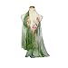 MELODY STORY Unique Print Silk Feeling Scarf For Women 63x20 Inches(green)