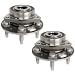 ECCPP Replacement for Pair of 2 New Complete Front Wheel Hub Bearing Assembly 5 Lugs w/ABS for 2010-2016 Buick Chevy 513288x2