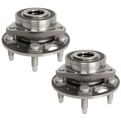 ECCPP 513288 2PCS Front/Rear Wheel Hub Bearing Assembly 5 Lugs w/ABS for 2010-2016 for Cadillac XTS...