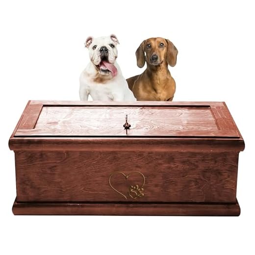 INTERWOOD Natural Wood Pet Casket