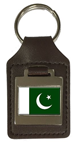 Porte-clés en cuir Pakistan gravé : l'élégance d'un accessoire durable