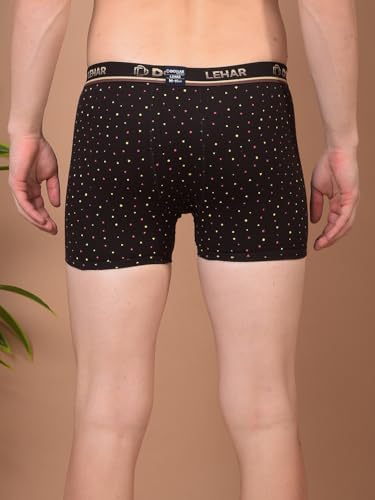 Image of Dollar Lehar Mens Combed Cotton Trunk - Pack of 2 - Actual Print May Vary