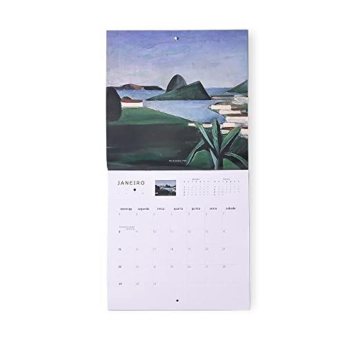 CALENDÁRIO 2023 DE PAREDE TECA PAPELARIA TARSILA DO AMARAL