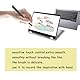 Slim Recharge Stift für Dell Active Pen PN7522W Eingabestift Kompatibel mit Dell 2 in 1 Laptop für Latitude 3340 5310 7210 Serise, Inspiron 7420 7425,XPS Stylus Pen （Schwarz