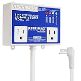Refrimax 2.23-Foot Cable Voltage & Surge Protector for Large Refrigerators