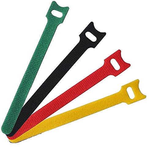 Rpi shop - 80 Pcs Reusable Cable Ties Strap, 6 Inch(150mm), with Double Sided Hook & Loop Wire Organizer, Cable Management for Tablet Laptop PC TV Home, Office, Wire, DIY, (Color: MultiColor) (B09HSFKSYZ) Amazon Price History, Amazon Price Tracker