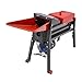 2204-3307lbs/H Electric Pecan Sheller Machine - 2800rpm Pure Corn Sheller, Bladeless Design Corn Shucker, 13 Gears Walnut Peeler Machine for Home/Farm/Ranch (Black+red, 110v)