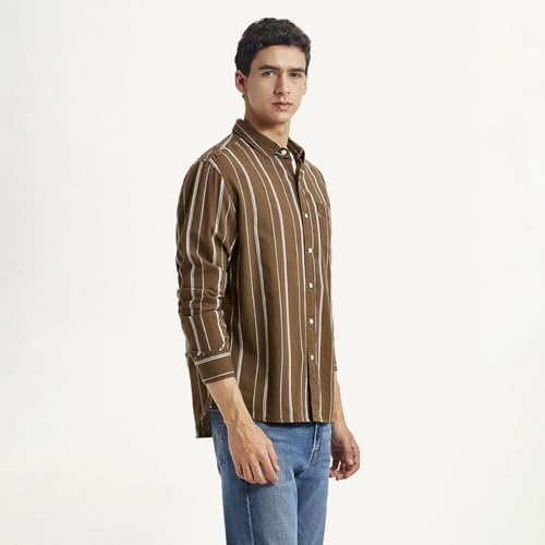 Image of Levi's Men's Striped Slim Fit Shirt