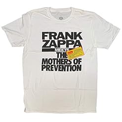 T-shirt Frank Zappa – Mères de la Prévention 100 % officiel - Les Beatles, Paul McCartney, John Lennon, RIngo Starr, George Harrison
