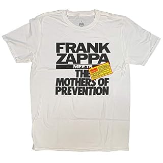 T-shirt Frank Zappa – Mères de la Prévention 100 % officiel - Les Beatles, Paul McCartney, John Lennon, RIngo Starr, George Harrison