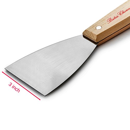 Bates Paint Scraper 5 Pc Scraper Tool Putty Knife Set Putty Knife Painting Tools 5 In 1 Tool Spackle Knife Wallpaper Scraper Painters Tool Crown Molding Tool Paint Remover For Wood Scraper