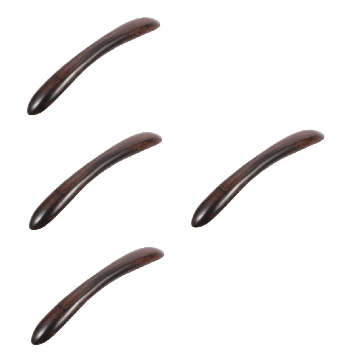 Housoutil 4 Stück Haarnadel Haarnadel Braut asiatisches Tiara Haarklammer Haarstäbchen Essstäbchen für Haare kurz Haare hoch Kimono Haarstock Fräulein Haarschmuck Holz