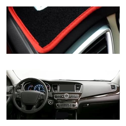 Tapis antidérapant de tableau de bord Kia K7 isolation thermique anti-reflet