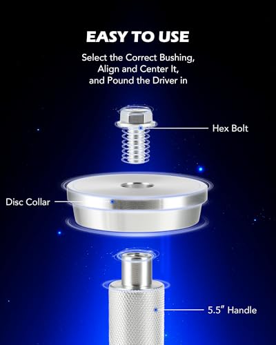 Image of OMT 26pc Bearing Press Kit & Blind Hole Collet Bearing Puller Extractor Set