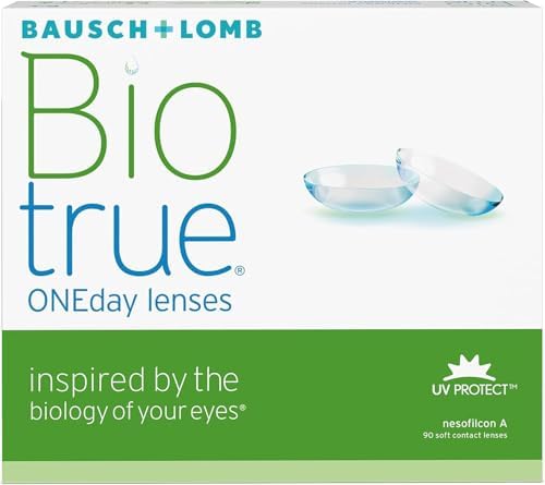 Biotrue ONEday, Tageslinsen, 90 Stück, -2,50 Dpt