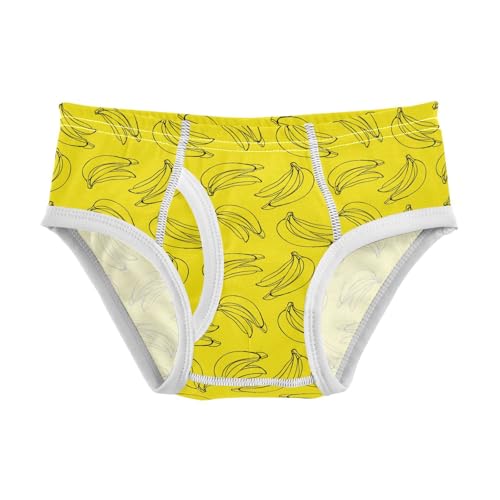 Cotton Little Boys Briefs Soft Banana Toddler Underwear