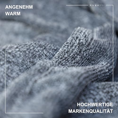Bugatti 3300 Kuscheldecke XL 160x220cm – kuschelige Decke hellgrau, hochwertige Markenqualität aus Flanellflausch, warm und weich