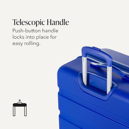 Image of SwissGear 7366, Cobalt, Checked-Large 27-Inch, Signature Hardside Expandable Luggage With Spinner Wheels