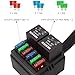 Weasch 12V Pre-Wired Fuse Relay Box, 4-Pin 40A Relay Block and Kit, 2 Relays and 6 ATC/ATO Blade Fuses, for Cars Truck Marine Boat Jeep