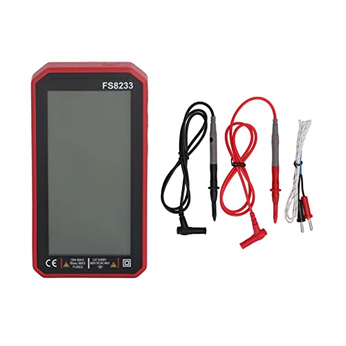 ANKROYU FS8233 Digital Multimeter, ABS Large Screen Resist Capacitance Meter, Wear Resist Handheld Current Tester for Household Outlet