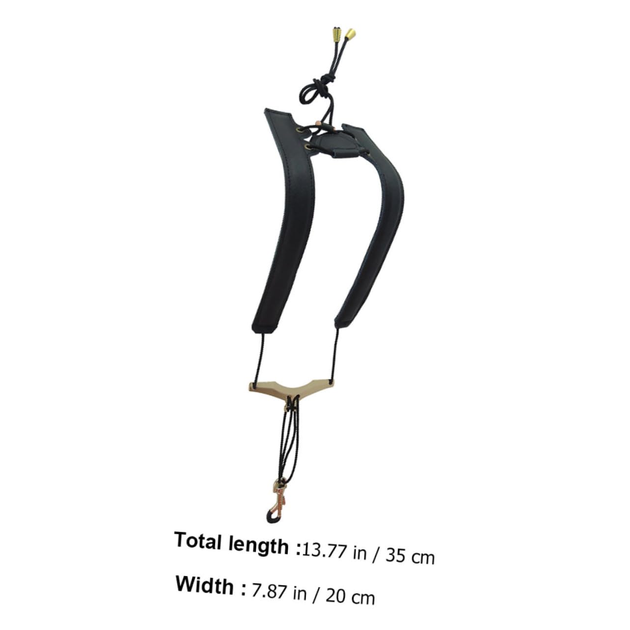 ERINGOGO Saxophone Harness Saxophone Strap for Bass Tenor Alto Sax Comfort Fit Adjustable Buckles