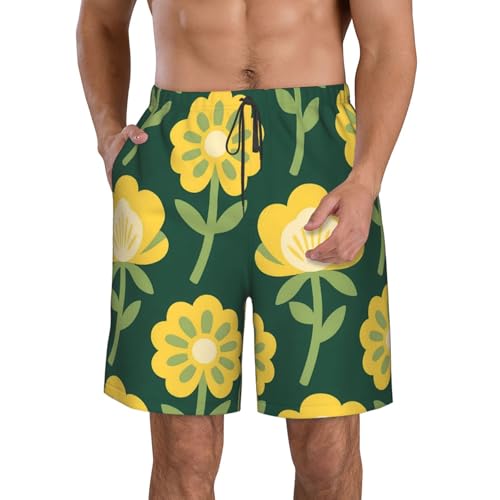 Cartoon Men's Swim Trunks Men's Board Shorts Mens Swimwear Bathing Suits S-3XL