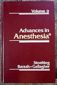 Hardcover Advances in Anesthesia Book