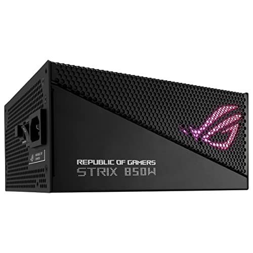 ROG STRIX 850W Gold Aura Edition(90YE00P2-B0NA00), Nero - Mouse gaming - Immagine 8