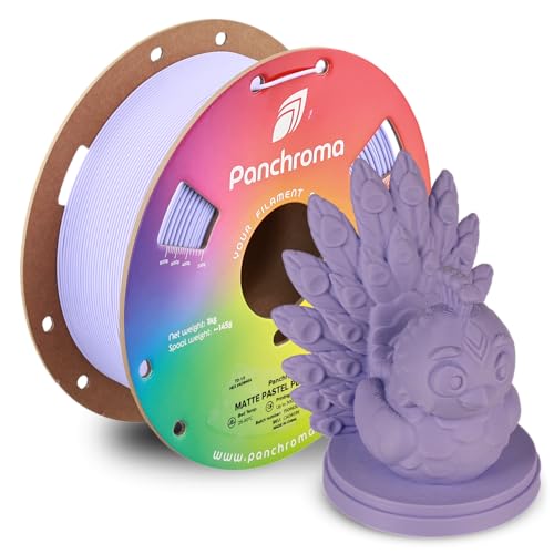 Image of Polymaker Panchroma Matte PLA Filament, Pastel Periwinkle 1.75mm 1kg 3D Printing Filament, Formerly Polyterra Matte, Fit Most FDM 3D Printers, 1kg Spool (2.2lbs)