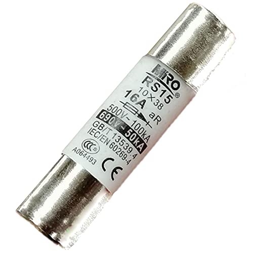 Cartouche fusible 10 x38 aR pour remplacer les protections de variateur de vitesse