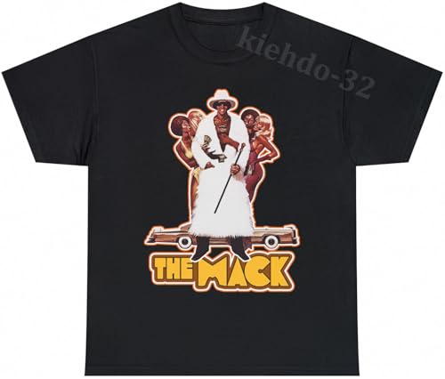 DADI DIGAO The Mack 1973 Movie Fan Vintage Look Retro Style T-Shirt S-5XL Men Women Unisex Black XXL