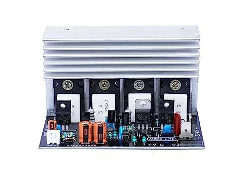 AUDIO LITE 200 WATT Mono Amplifier Board for SUBWOOFER Using 2 Pair of 2SC5200+2SA1943 AS Main Output TRANSISTORS.