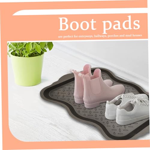 Tapis à Chaussures Ondulés Antidérapants et Imperméables Intérieur - 4
