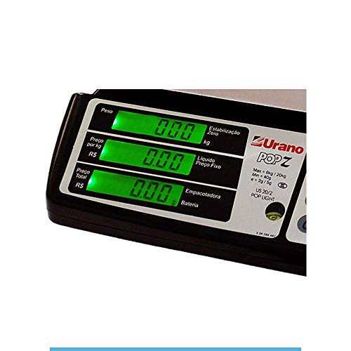 Balança Computadora - Bateria - Us 20Kg/2g - Pop-z - Urano