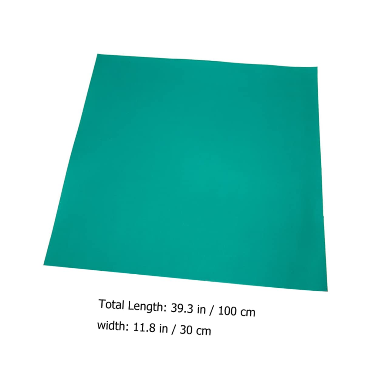 HOMSFOU Tappetino Da Lavoro Antistatico Resistente Al Calore PVC Stazione Riparazione Elettronica 1x0,3 M Verde