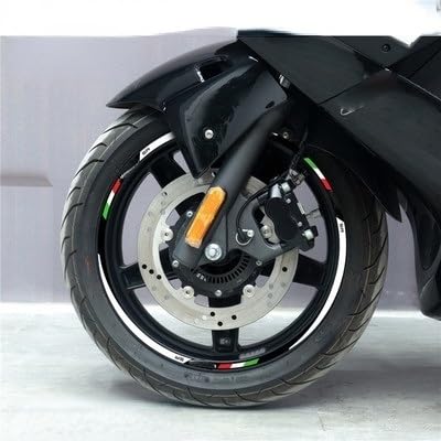 Autocollant roue moto SR 300 bande décorative pour virées urbaines