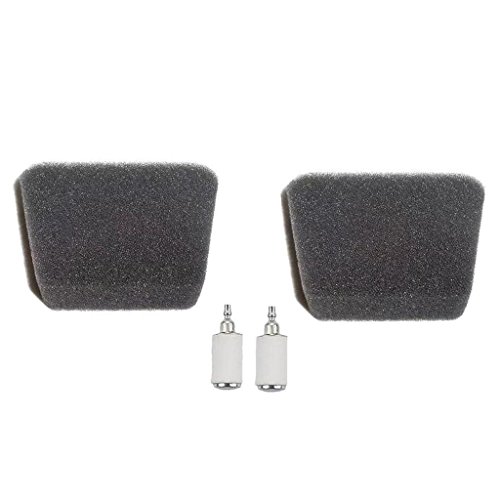 Dolity 4pcs/set Air Filter & Fuel Filter Kit For Poulan 1950 2025 2350 2150 2175