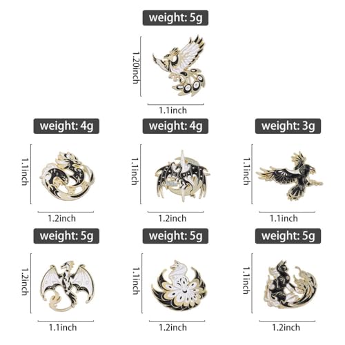 Image of Enamel Pin Set Creative Lovely Brooch Pins Enamel Lapel Pin Lettering Pins Lapel Badge