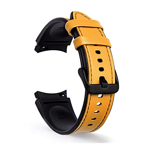 [] YingYou TX̘rv̂߂20mm̎vXgbvtBbg4 40mm 44mmuXbgtBbgTXMNV[r4NVbN42mm 46VR+U[r4oh(Yellow-Black,For Galaxy Watc